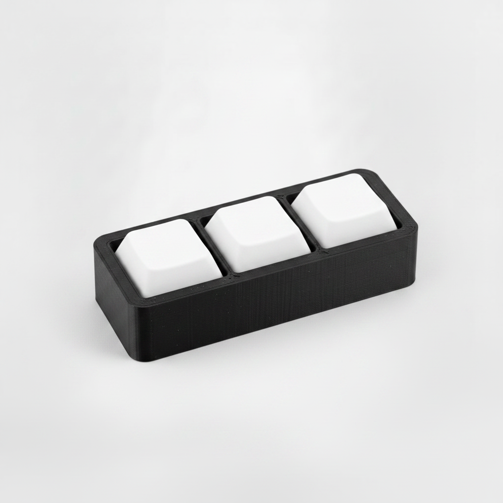 3-Button Fidget Macro Pad
