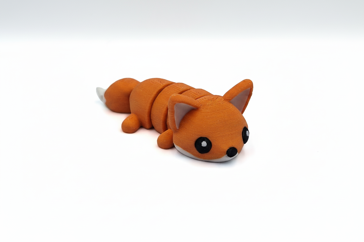 Baby Fox Full White Background