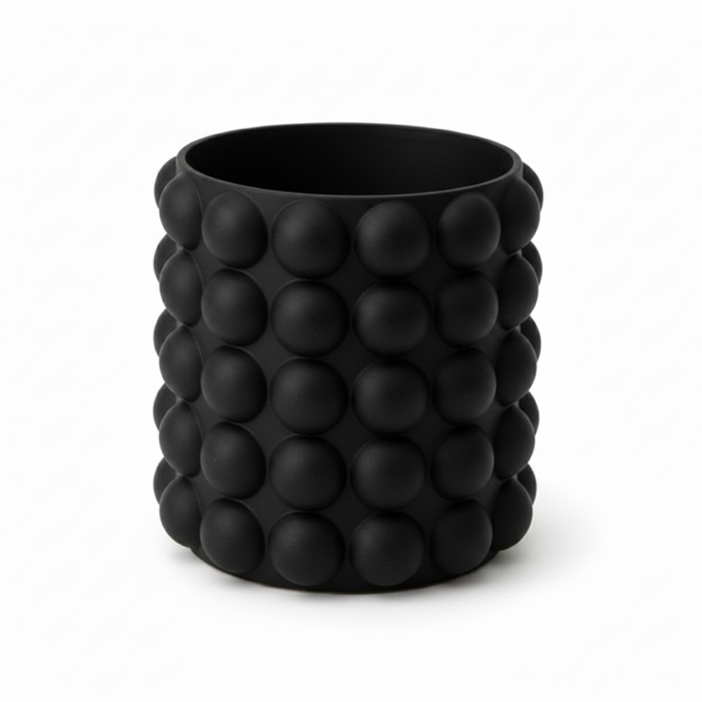 Black Bubble Pot