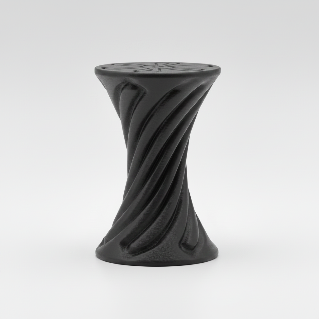 Black Hourglass Fidget
