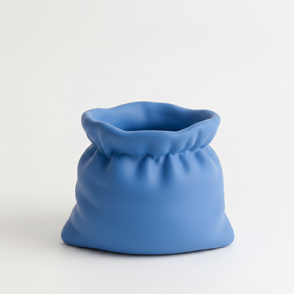 Blue Bag Planter