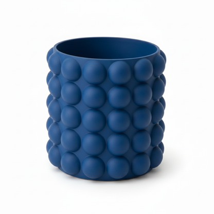 Blue Bubble Pot