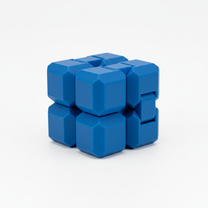 Blue Infinite Fidget Cube