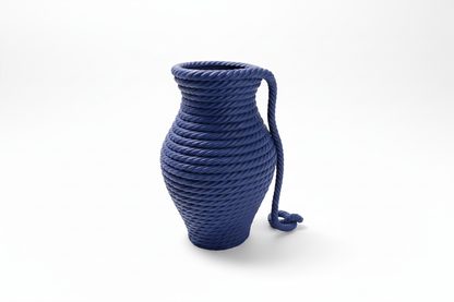 Blue Rope Vase