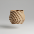 Modern Geometric Patterned planter pot