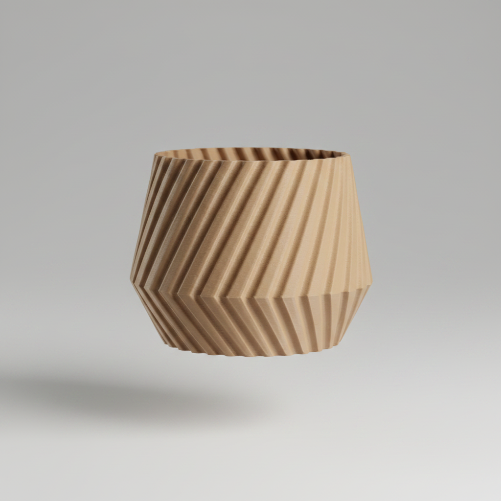 Modern Geometric Patterned planter pot