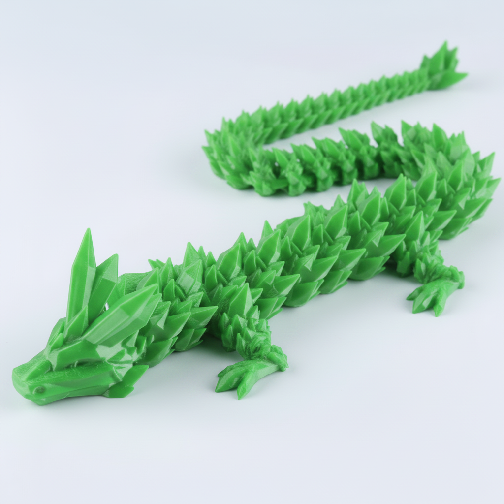 Green Articulated Dragon