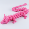 Pink Articulated Dragon