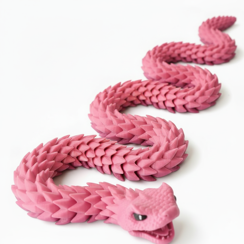 Pink Articulated Dragon