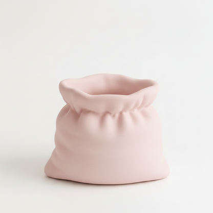 Pink Bag Planter