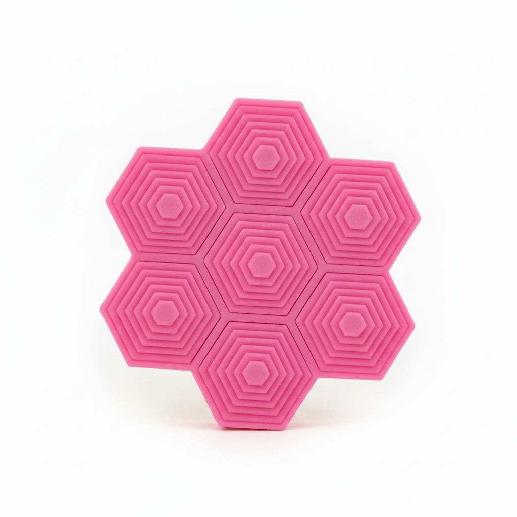 Pink Honeycomb Fidget