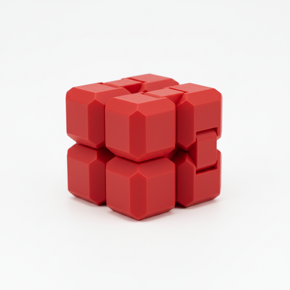 Red Infinite Fidget Cube