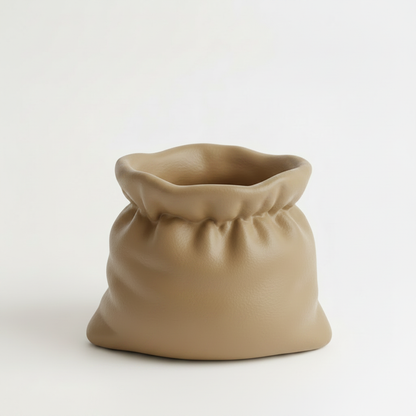 Tan Bag Planter