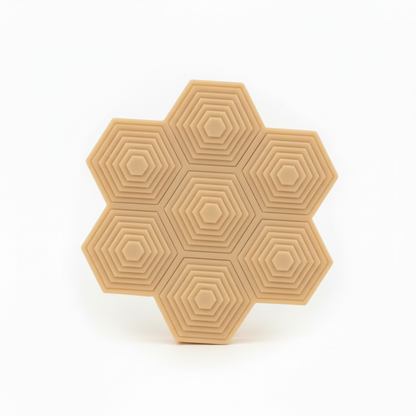 Tan Honeycomb Fidget