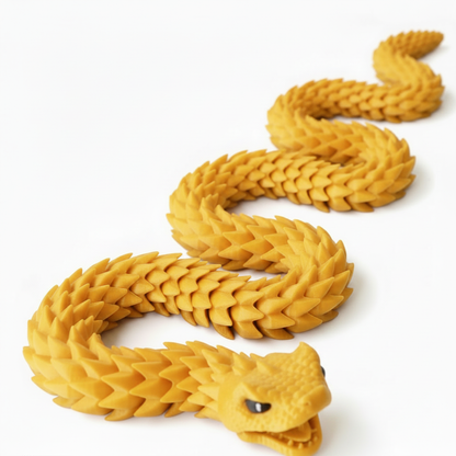 Yellow Articulated Dragon
