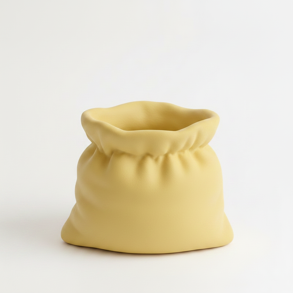 Yellow Bag Planter