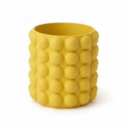 Yellow Bubble Pot